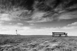 Lighthouse and bench, Flamborough